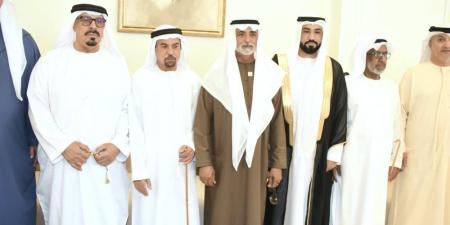 نهيان بن مبارك يحضر أفراح الغيثي في العين