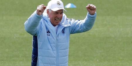 أنشيلوتي واثق من فوز ريال مدريد على برشلونة