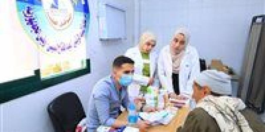 جامعة كفر الشيخ تطلق قافلة طبية توعوية شاملة لقرية الرصيف