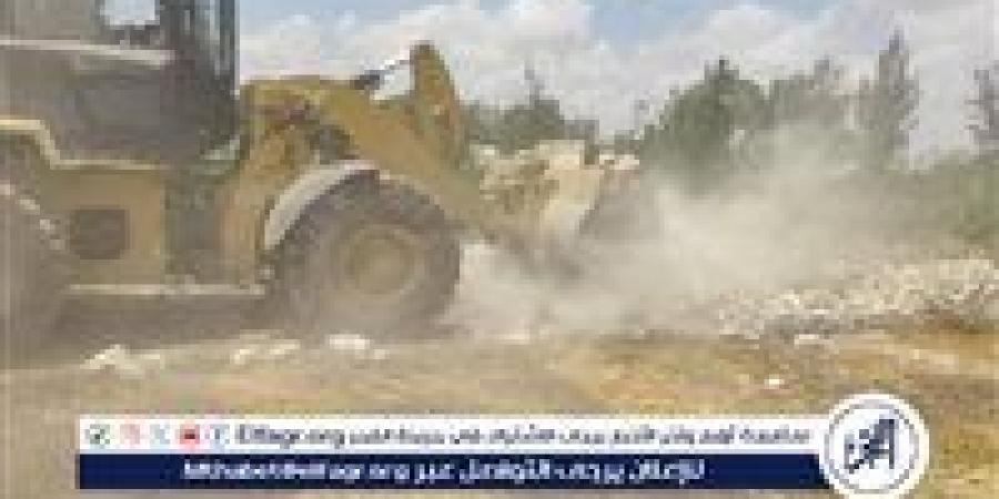 إزالة 35 حالة تعدِ على 2500 متر أملاك دولة بالبحيرة