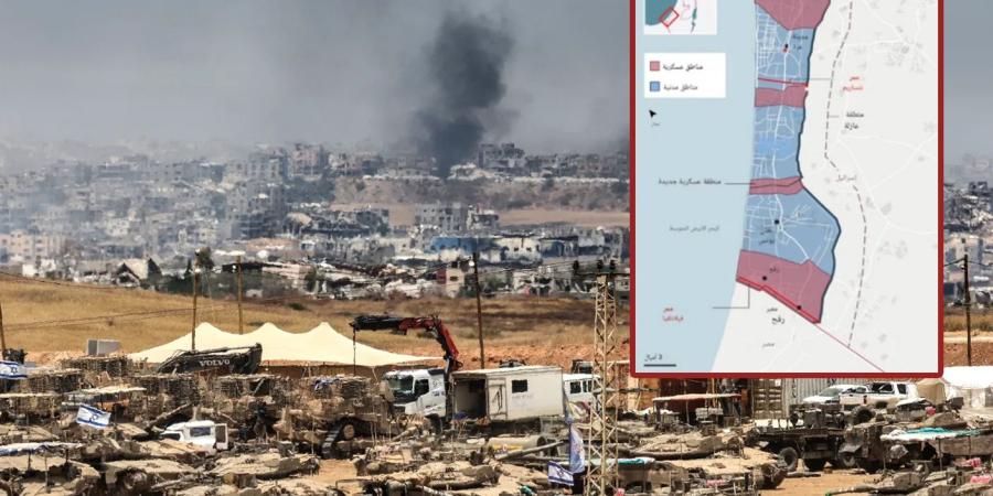 ذا صنداي تايمز: إسرائيل تخطط لفصل غزة إلى ثلاث مناطق مدنية محاطة بأربع مناطق عسكرية