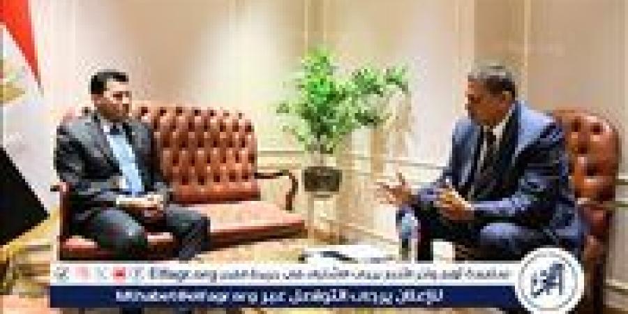وزير الرياضة يلتقي رئيس اتحاد اليد لبحث آخر الاستعدادات لاستضافة مصر لبطولة العالم