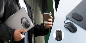 ESR MagMouse.. أول فأرة لاسلكية تنغلق مغناطيسيًا على اللابتوب