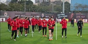 الأهلي يختتم استعداداته لمواجهة حرس الحدود في الدوري