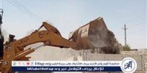حملات مكبرة رفع المخلفات والقمامة بقرى مركز أبوتيج فى أسيوط