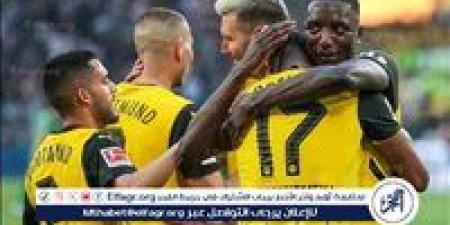 موعد مباراة بوروسيا دورتموند ضد فولفسبورج في الدوري الألماني والقنوات الناقلة
