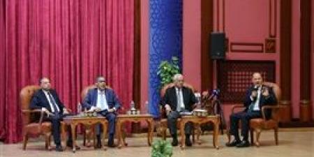 ضياء رشوان في منتدى مرصد الأزهر: القضية الفلسطينية تتصدر الاهتمام العربي