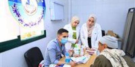 جامعة كفر الشيخ تطلق قافلة طبية توعوية شاملة لقرية الرصيف