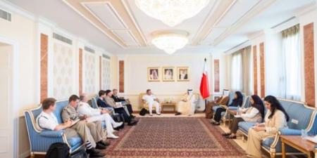 وزير الخارجية يستقبل كبير مستشاري وزارة الدفاع البريطانية للشرق الأوسط وشمال أفريقيا