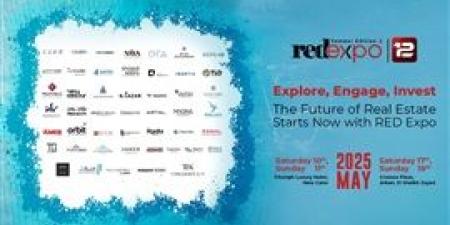 بمشاركه 47 شركه من كبري شركات التطوير العقاري بالسوق المصري .. إنطلاق معرض 12 RED EXPO غدا