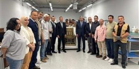 المتحف المصري الكبير يستقبل 163 قطعة من كنوز الملك الذهبي توت عنخ آمون