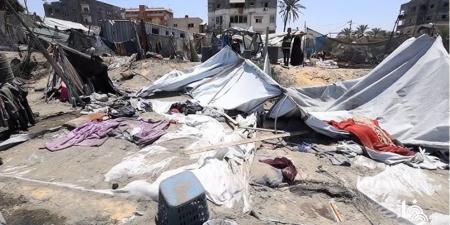 شهداء وجرحى في قصف للاحتلال على خيام في المواصي