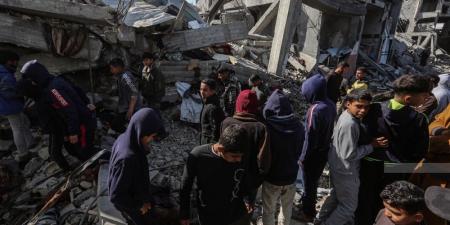 استشهاد 43 فلسطينيًا في قصف الاحتلال على قطاع غزة اليوم