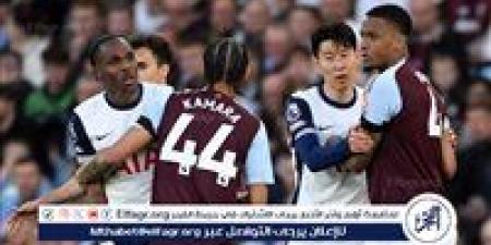 أستون فيلا يتفوق على توتنهام هوتسبير بثنائية في الدوري الإنجليزي