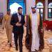 ناصر بن حمد في مقدمة مودعي الرئيس السوري