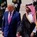 ولي العهد السعودي يستقبل الرئيس الأمريكي لدى وصوله إلى الرياض