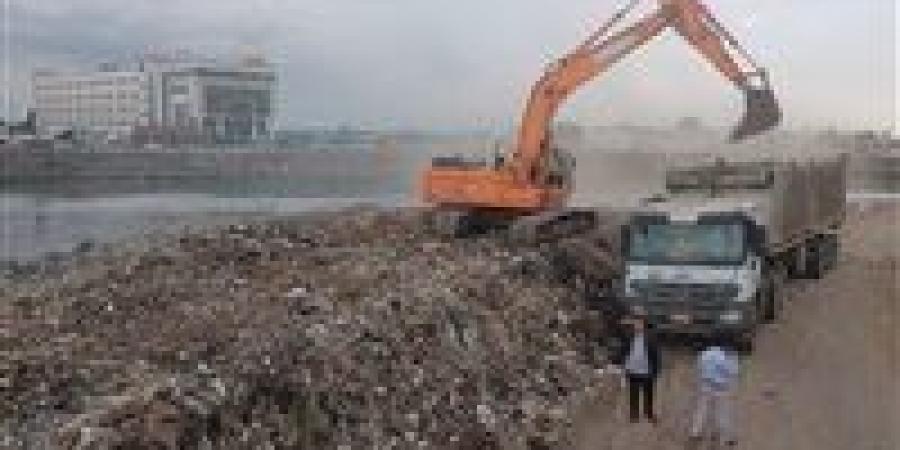 محافظ الدقهلية:رفع 980 طن مخلفات بلدية ونواتج هدم وتطهير بحملة نظافة في شرق المنصورة