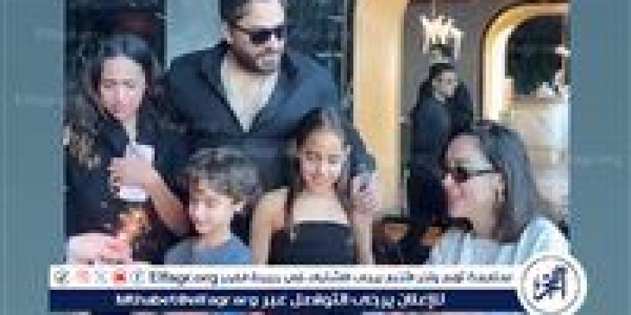 تامر حسني يحتفل بعيد ميلاد ابنتيه تاليا وأمايا ويعلق: "كل سنة وانتوا أغلي ماعندي"