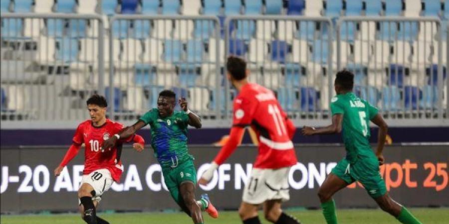 الآن بث مباشر مباراة مصر وتنزانيا في كأس أمم إفريقيا للشباب مجانًا