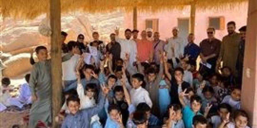 الجبهه الوطنيه تواصل دعم طلاب الوديان تعليميا بشرم الشيخ