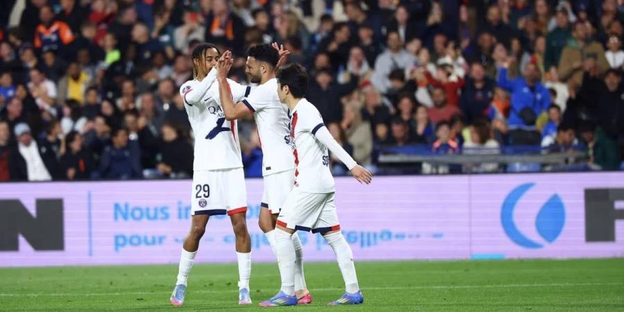 باريس سان جيرمان يفوز برباعية أمام مونبلييه في الدوري الفرنسي