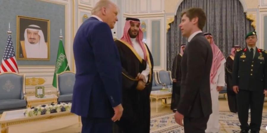 بعد يوم من إطلاق "هيوماين".. ولي العهد في نقاش ودي مع رئيس "أوبن إيه آي"