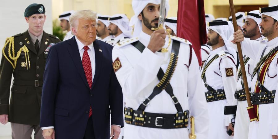 فيديو ترامب يتابع "العرضة" مع أمير قطر تنشره مستشارة بالبيت الأبيض - الأول نيوز