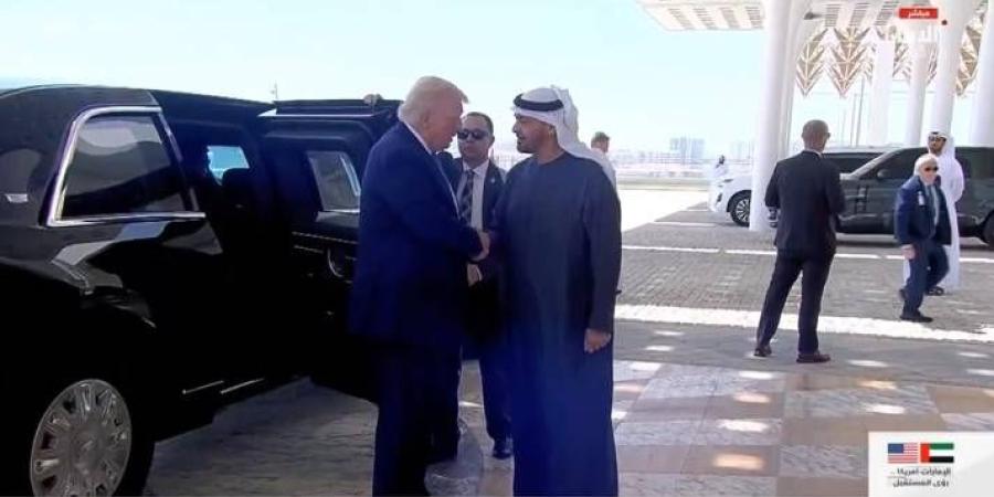 محمد بن زايد يودع ترامب في ختام زيارته للإمارات