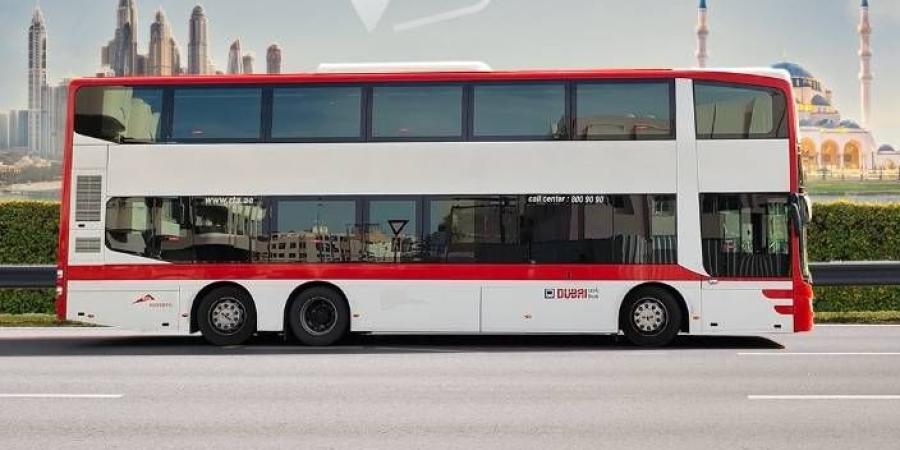 إطلاق خط حافلات جديد يربط بين دبي والشارقة